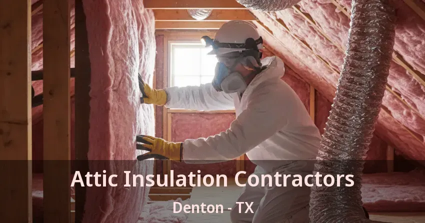 Attic Insulation Contractors Denton - TX