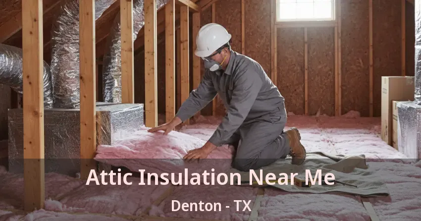 Attic Insulation Near Me Denton - TX
