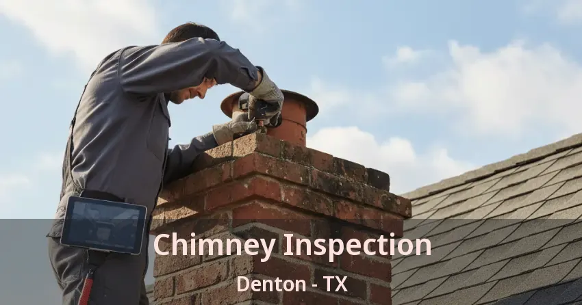 Chimney Inspection Denton - TX