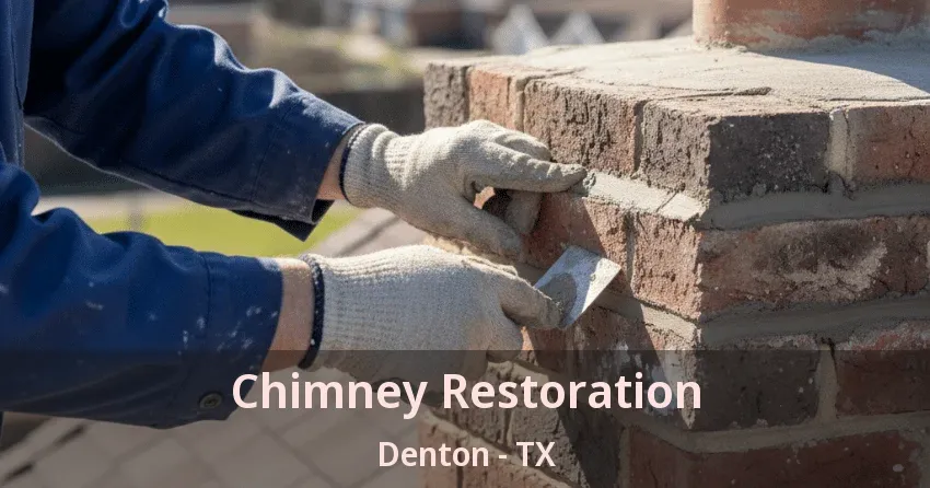 Chimney Restoration Denton - TX