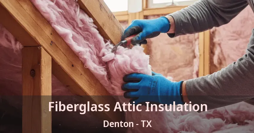 Fiberglass Attic Insulation Denton - TX