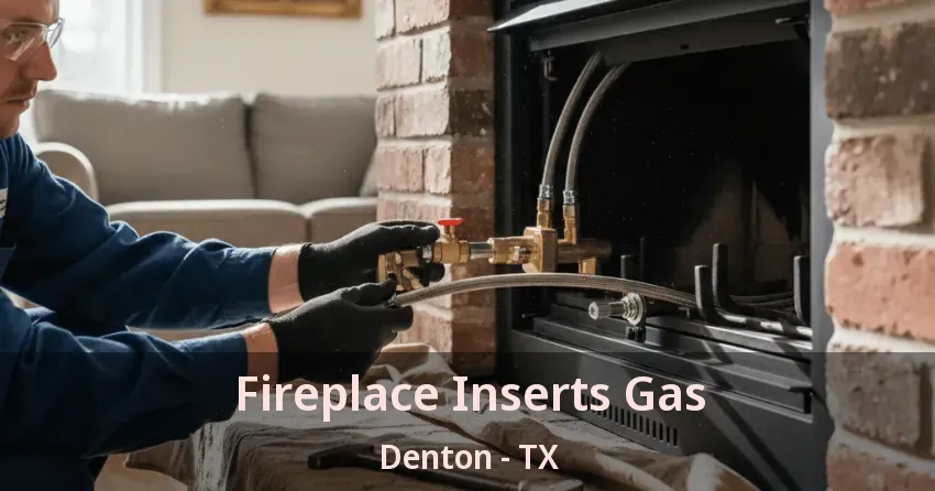 Fireplace Inserts Gas Denton - TX