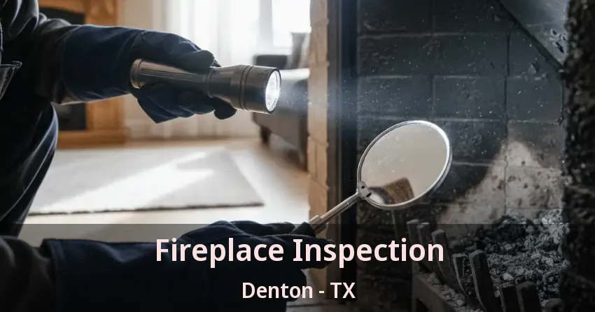 Fireplace Inspection Denton - TX