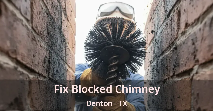 Fix Blocked Chimney Denton - TX Fix Blocked Chimney Denton - TX