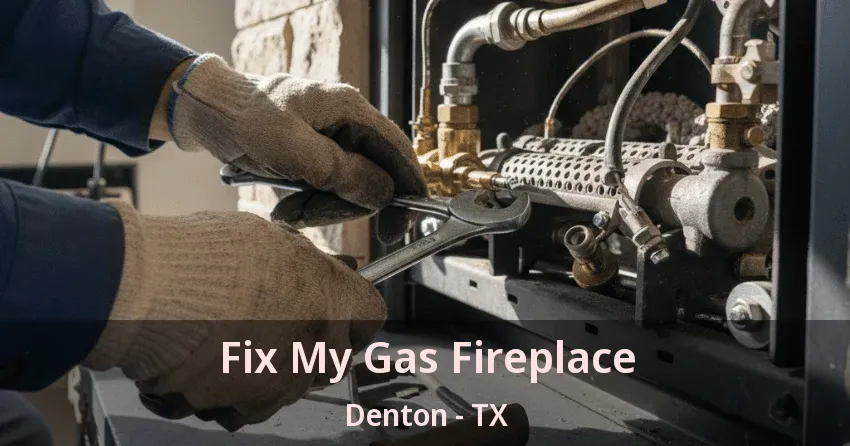 Fix My Gas Fireplace Denton - TX