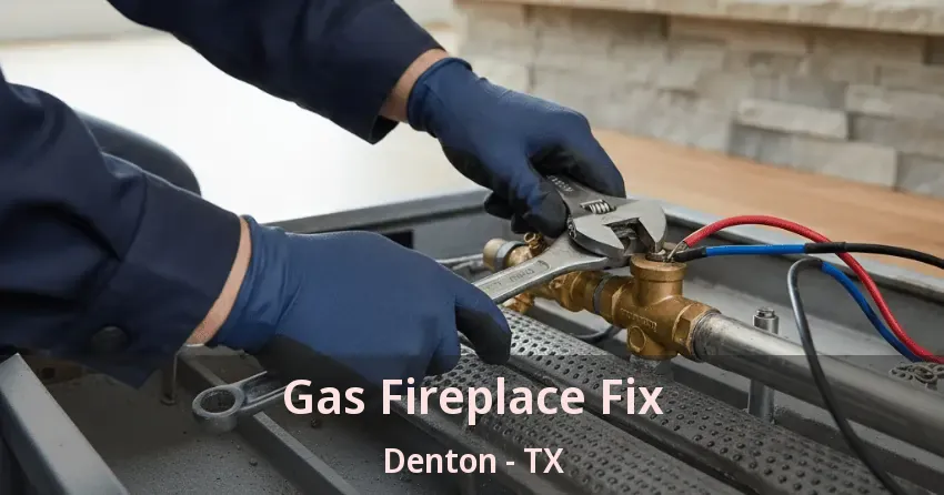 Gas Fireplace Fix Denton - TX