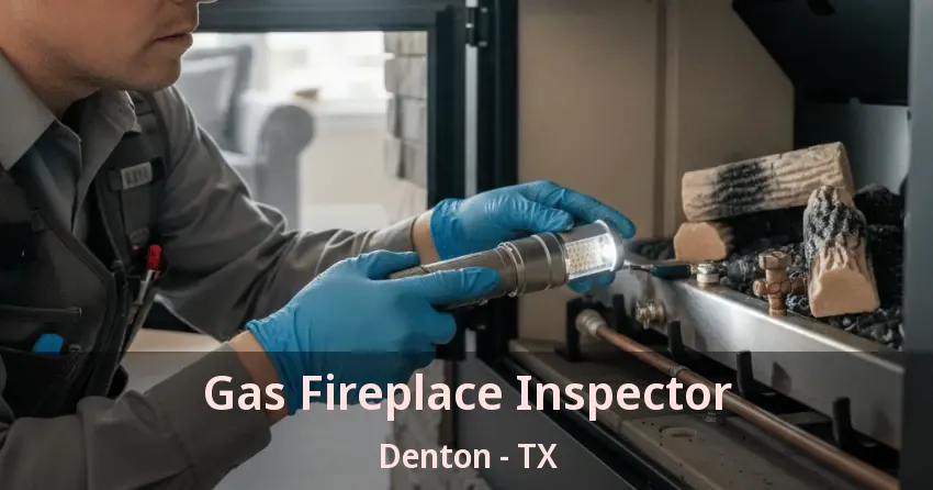 Gas Fireplace Inspector Denton - TX