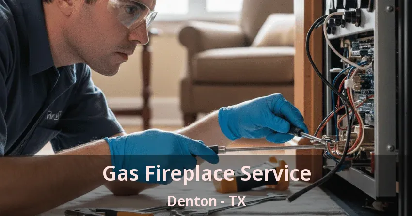 Gas Fireplace Service Denton - TX