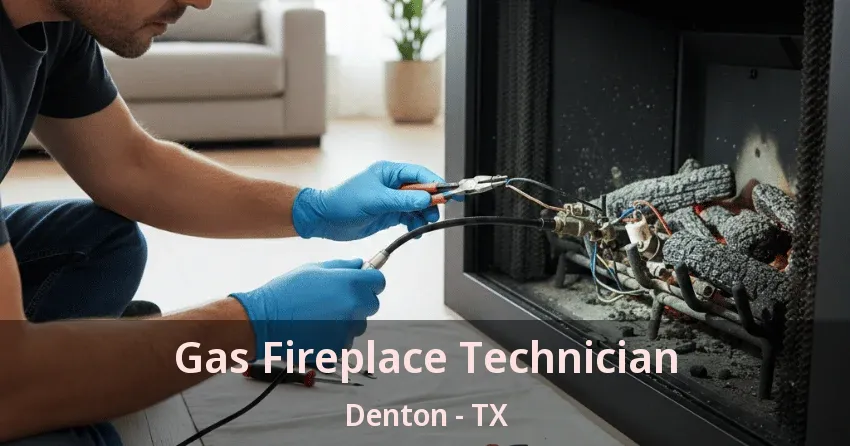 Gas Fireplace Technician Denton - TX