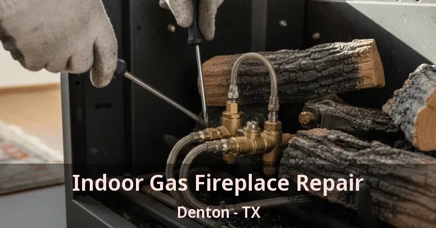 Indoor Gas Fireplace Repair Denton - TX