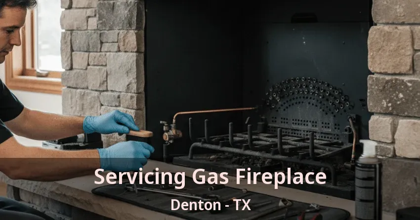 Servicing Gas Fireplace Denton - TX