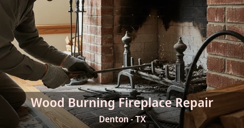 Wood Burning Fireplace Repair Denton - TX