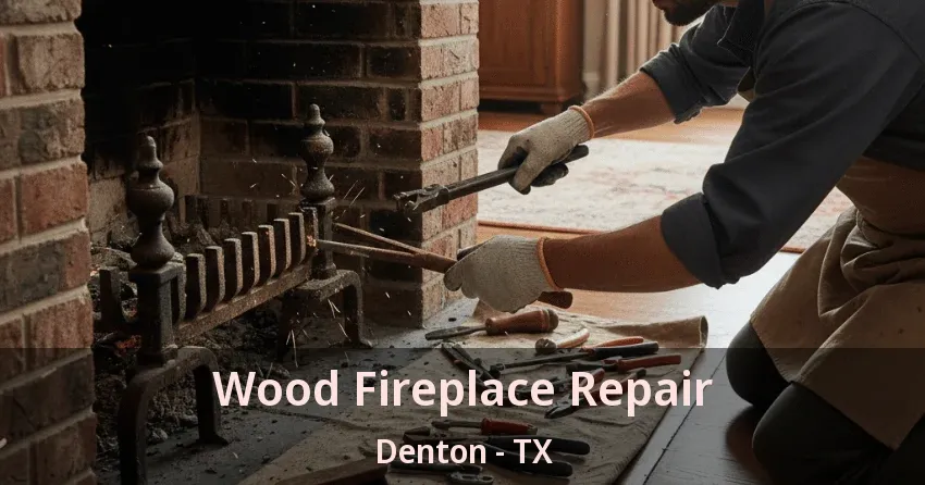Wood Fireplace Repair Denton - TX