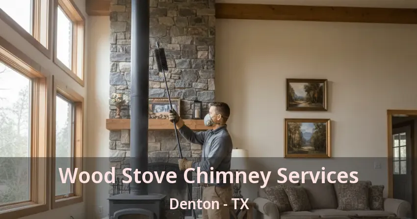 Wood Stove Chimney Services Denton - TX